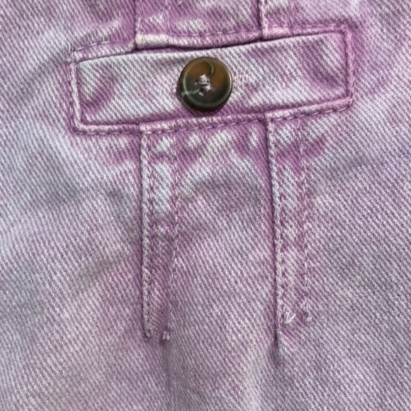 Urban Outfitters light purple denim mini skirt. Size M - Picture 2 of 4